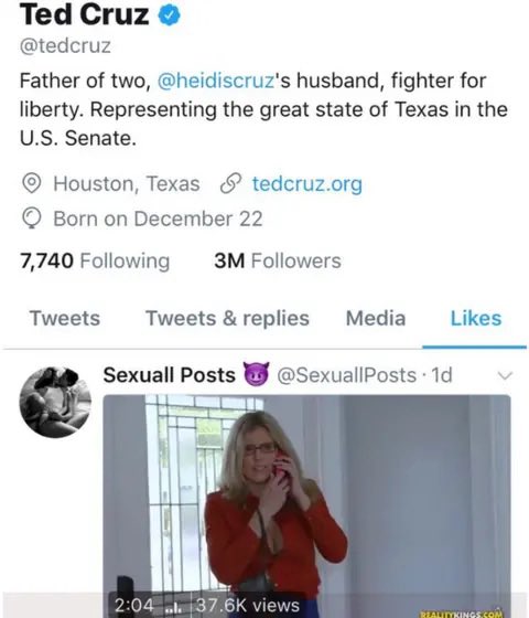 Wow! The last time Ted Cruz and I agreed on something was when he and I both liked the same tweet.