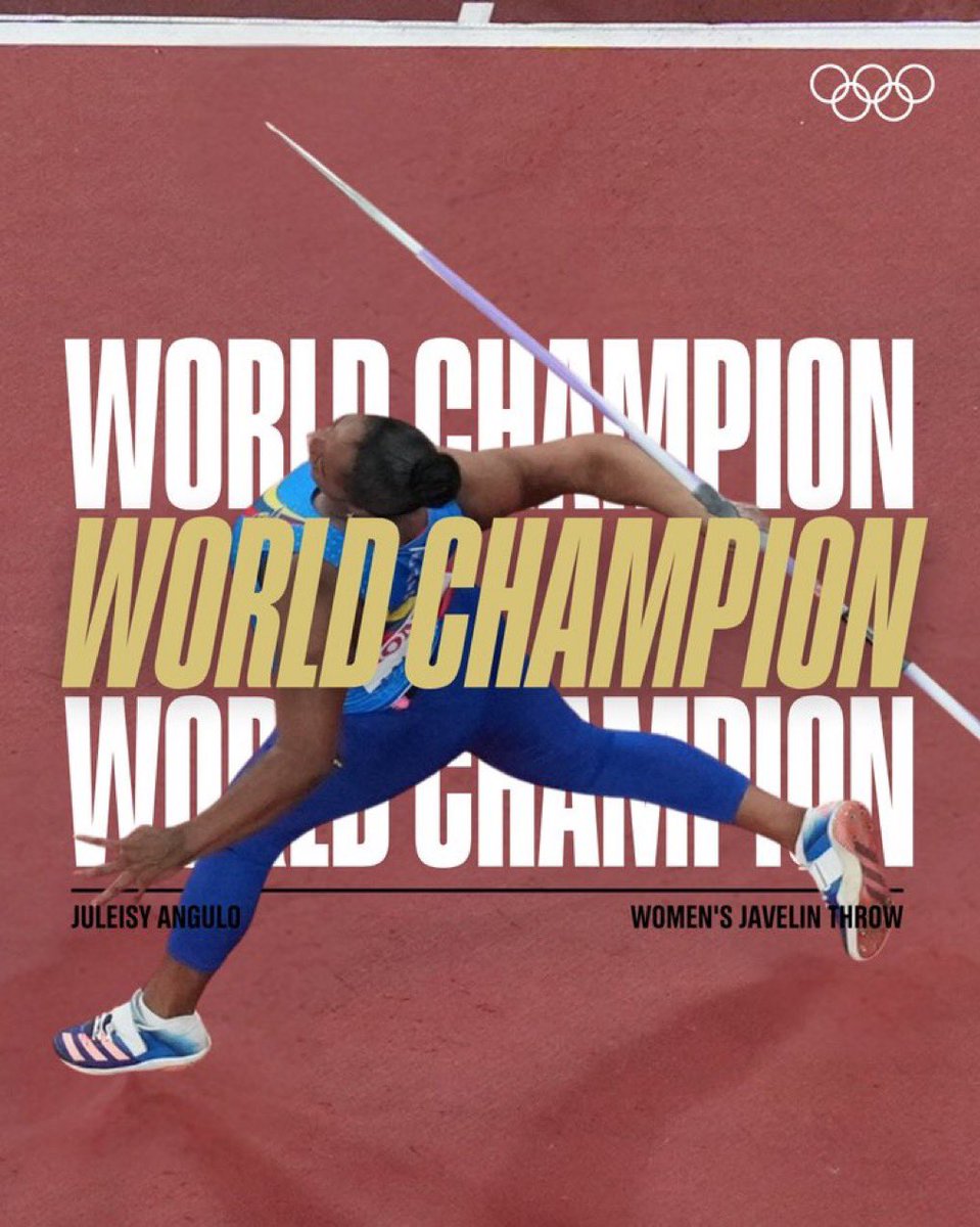 DiegoArcos14's tweet photo. Llegar a un mundial de atletismo y triturar tu marca personal, hacer el mejor lanzamiento de tu vida, lo de Yuleisy Angulo hoy es de los mejores momentos en la historia del deporte ecuatoriano https://t.co/oN2a6qmo2j