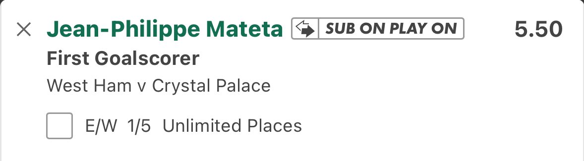 MCTIPSTERS's tweet image. WEST HAM VS CRYSTAL PALACE BET BUILDERS⚽️🟨🟥

Good luck!🔞

#WHUCRY
#PremierLeague
#GamblingX
