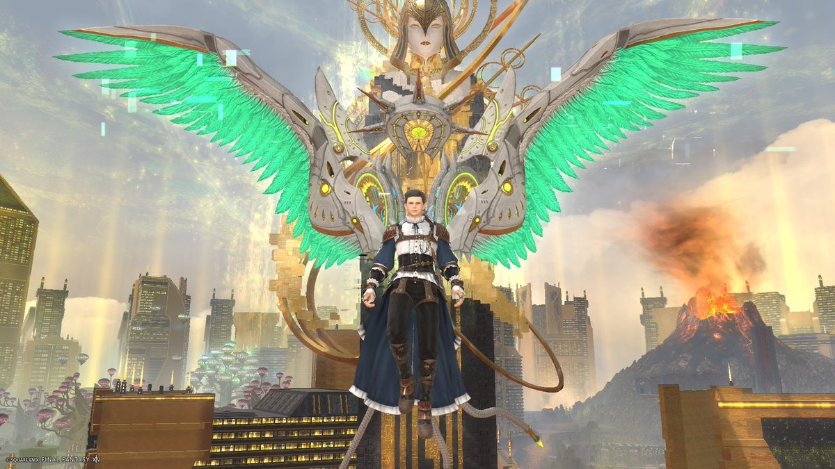Noriel_Fair's tweet photo. 今更ながら極ゾラージャに続き、極エターナルクイーンクリア！！
初クリア後の2周目で羽ゲットしちゃった！
下手くそなSTだったけど、やっぱ高難易度面白い

零式も(いつかは絶も)やってみたいけど、ちょっと怖いね
#ff14 https://t.co/x6C13WS5tL
