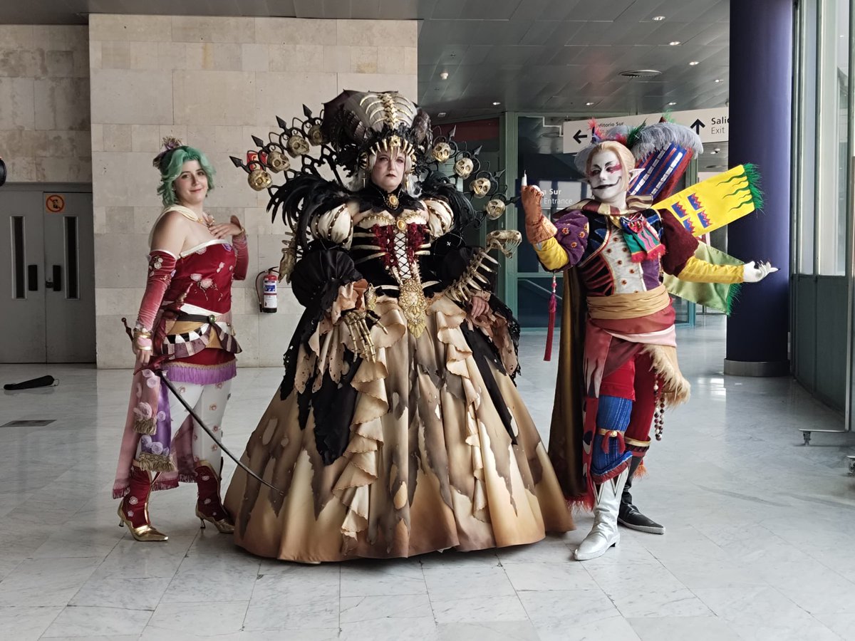 El Team Spain 🇪🇸ya está listo para la gran final 😍😍😍

GRUPO <a href="/kujalice/">Kujalice</a> <a href="/HummyCosplay/">Hummy 🌸</a> : FINAL FANTASY VI

SOLO: <a href="/HermioneCosplay/">🪡 Hermione 🍎</a> : SAKIZO

@cosleague <a href="/japanweekend/">JW</a> 

#cosplay #japanweekend #internationalcosplayleague #icl2025