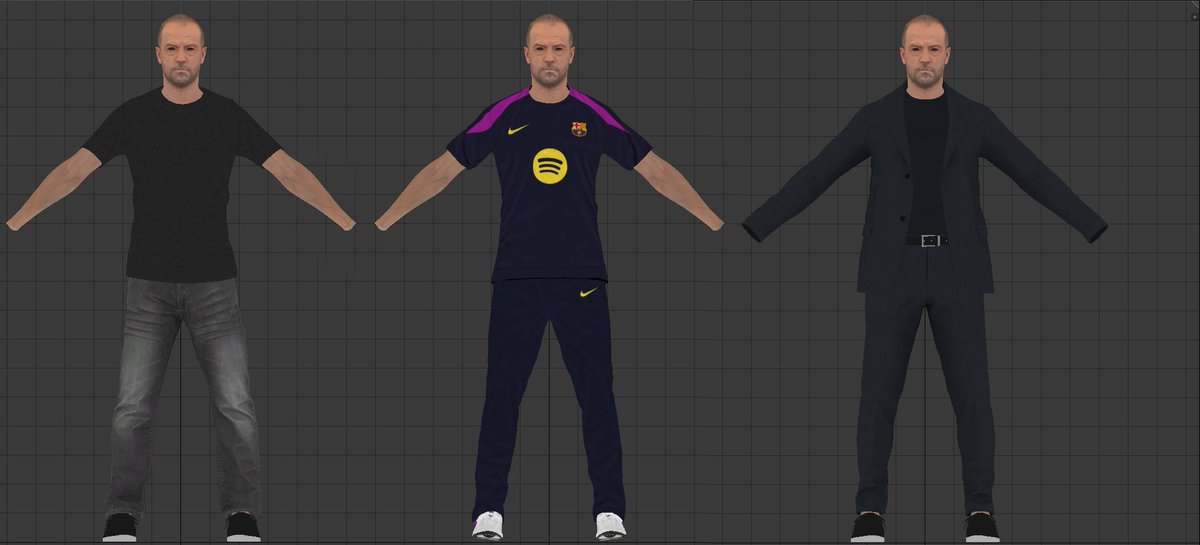 BeboFacemaker's tweet photo. #eFootballPES2021
#Flick #Barcelona #Mannager
for who use different manager mods can anyone write to me Flick ID if it possible😃
Suit from Efootball
sportswear and shirt by #Okaranza https://t.co/A2mUh4RV9M
