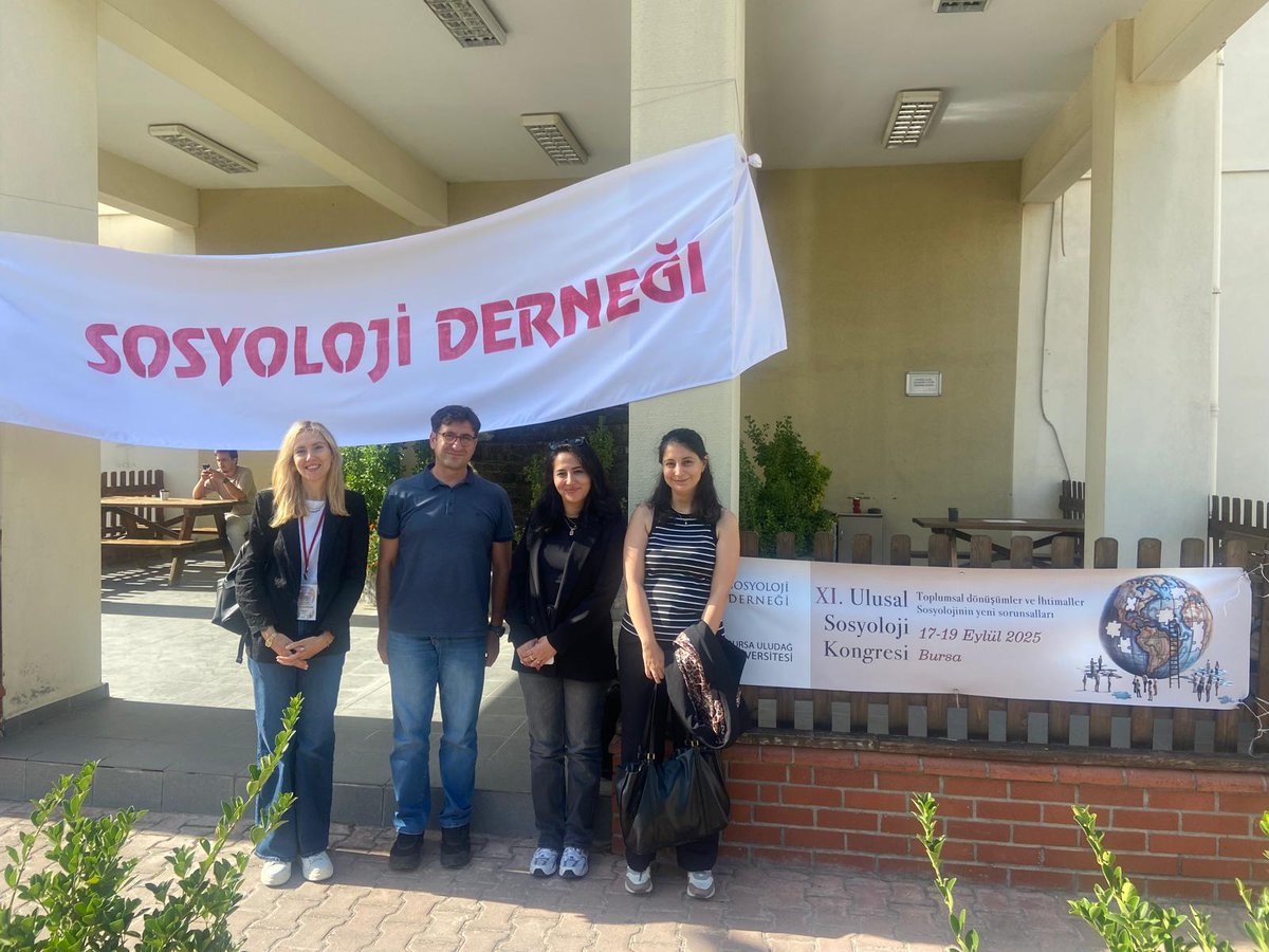 IMU_Sosyoloji's tweet photo. Medeniyet Sosyoloji olarak 17-19 Eylül tarihleri arasında XI. Ulusal Sosyoloji Kongresi'nde, Bursa Uludağ Üniversitesi'ndeydik!

"Toplumsal Dönüşümler ve İhtimaller: Sosyolojinin Yeni Sorunsalları" başlıklı kongreye hocalarımız, lisans ve lisansüstü öğrencilerimizle katıldık. https://t.co/G8C7ANjJvf