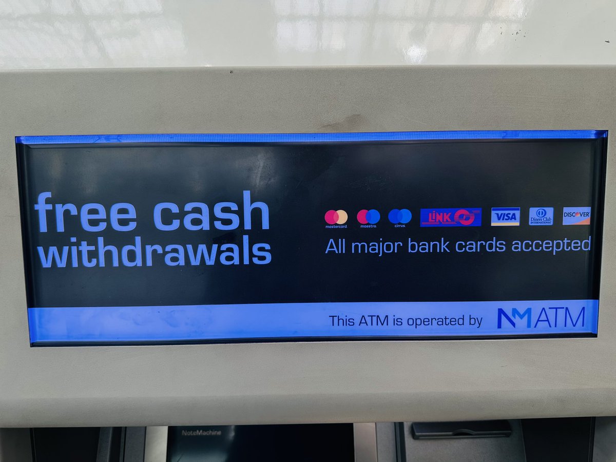 WavesANDWind's tweet image. #Notemachine cajeros que debeis evitar en Uk. Lo de “sin cargos” mis coj…. 80 libras cargo total 114 euros.