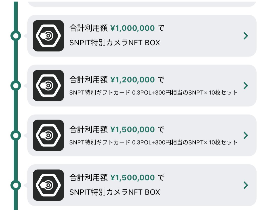 nudgeのカード特典すごそう😊
カメラNFT BOX期待大です✨
#SNPIT