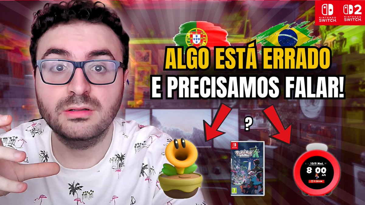 ThaleZOliver | Sou Nintendista (@thalezoliver) on Twitter photo A LOCALIZAÇÃO DE JOGOS E PRODUTOS AINDA É UM PROBLEMA PARA A NINTENDO?!
youtu.be/apXAwE8ZbEc
Amigos, este é um vídeo de conversa do qual precisamos falar muito seriamente que é sobre a localização de jogos e produtos!
Este vídeo está destinado principalmente a <a href="/NintendoPT/">Nintendo Portugal</a> e A LOCALIZAÇÃO DE JOGOS E PRODUTOS AINDA É UM PROBLEMA PARA A NINTENDO?!
youtu.be/apXAwE8ZbEc
Amigos, este é um vídeo de conversa do qual precisamos falar muito seriamente que é sobre a localização de jogos e produtos!
Este vídeo está destinado principalmente a <a href="/NintendoPT/">Nintendo Portugal</a> e