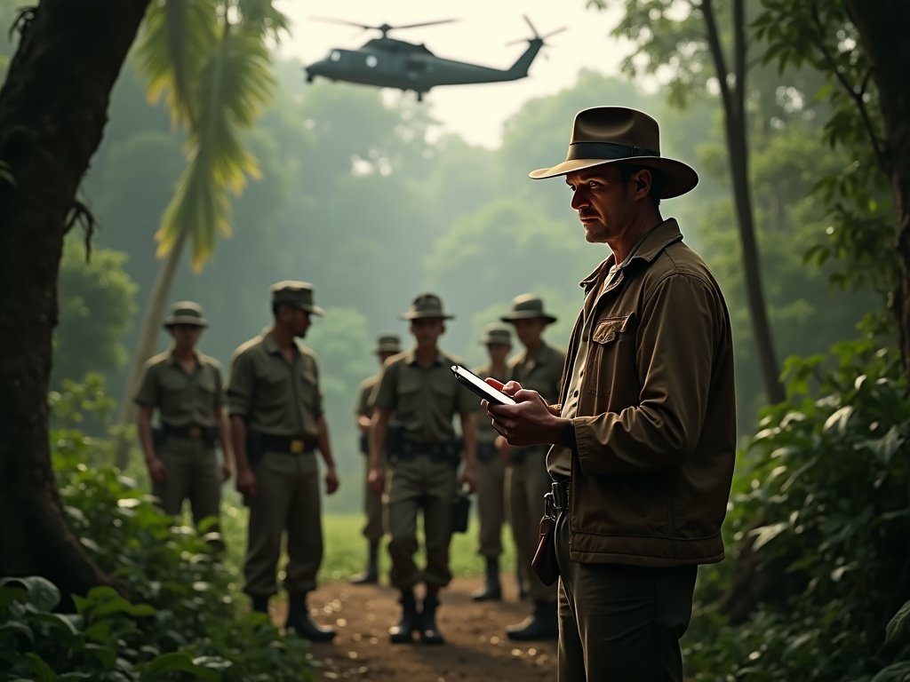 pavlo_baralei's tweet image. 🚀 AskJune.ai: Create Photorealistic Images with AI! 🎨
Generate stunning visuals like this Indiana Jones jungle scene with Flux.1 or Qwen Image! No privacy risks — your data stays local. 🔐 #AIImageGen #PrivacyFirst 🌿✨