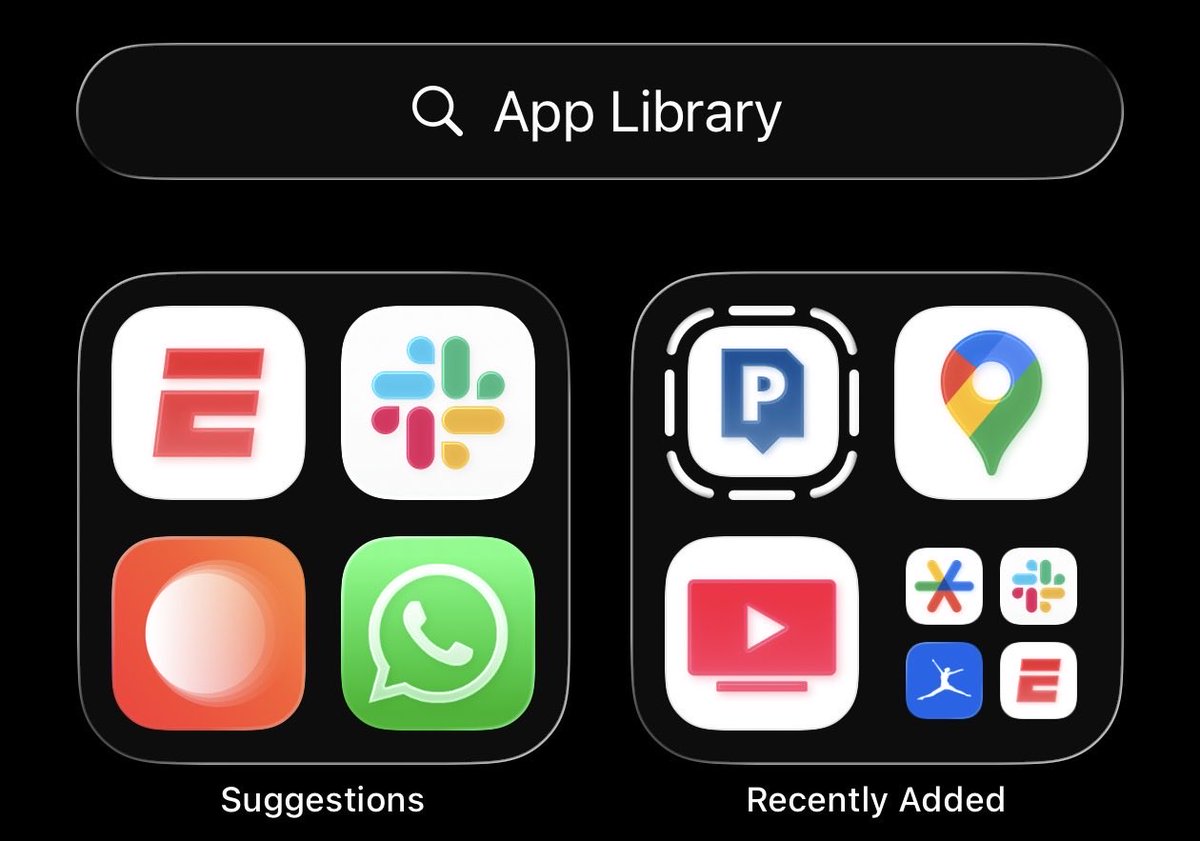Austen's tweet image. Am I crazy or does the new iOS just make app icons look…
Blurry?