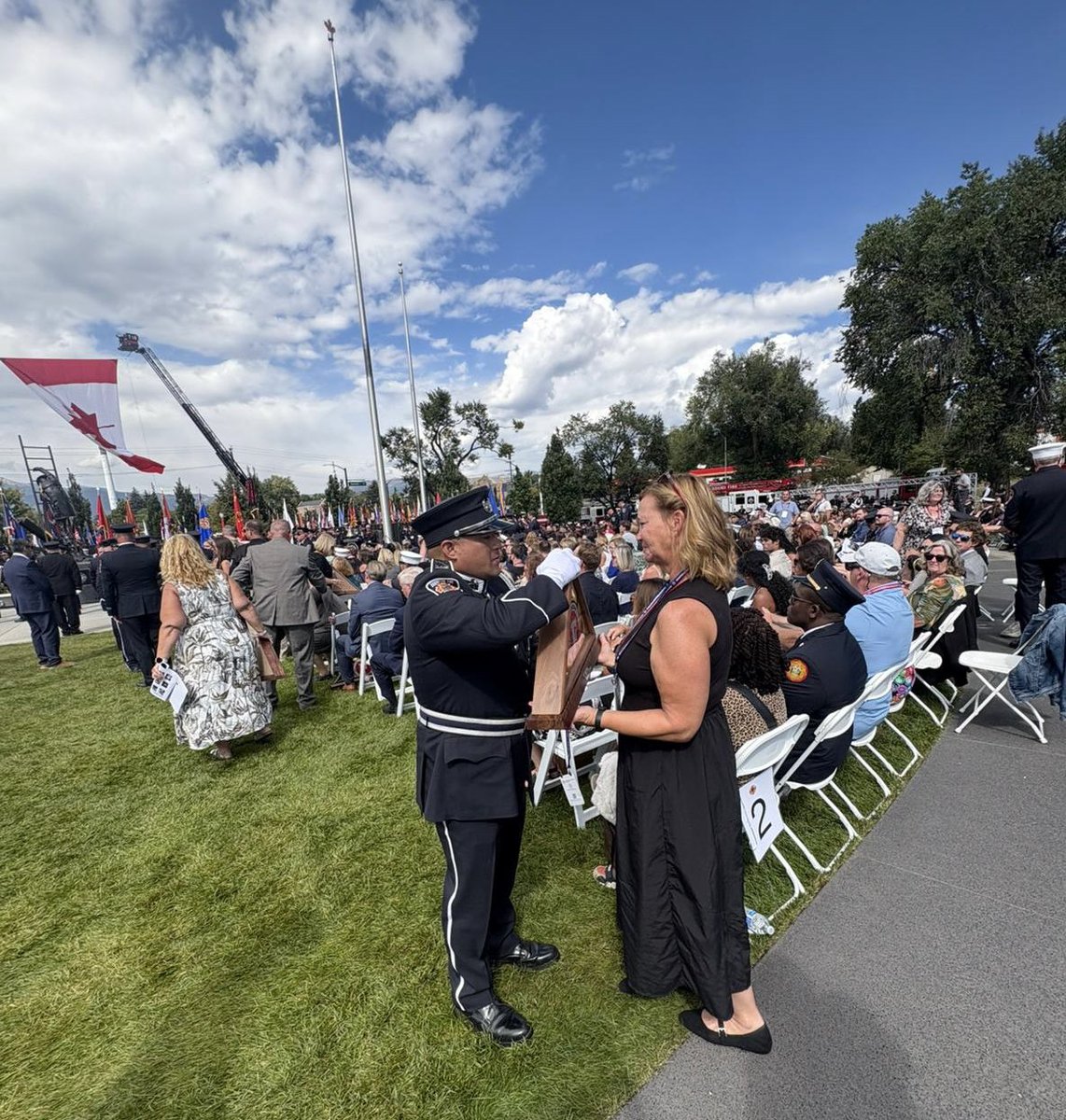 BFES Honour Guard tweet media