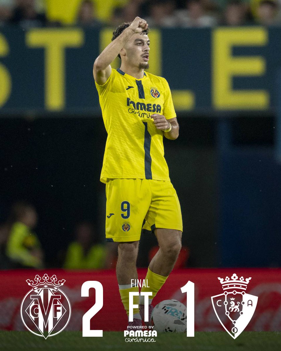 CREÍMOS, PELEAMOS Y REMONTAMOS.

¡SIEMPRE HASTA EL FINAL, VILLARREAL!

#VillarrealOsasuna