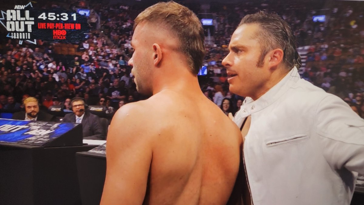 DR Rule No. 1: Death Riders don't acknowledge commentators. #AEWTailgateBrawl | #AEW