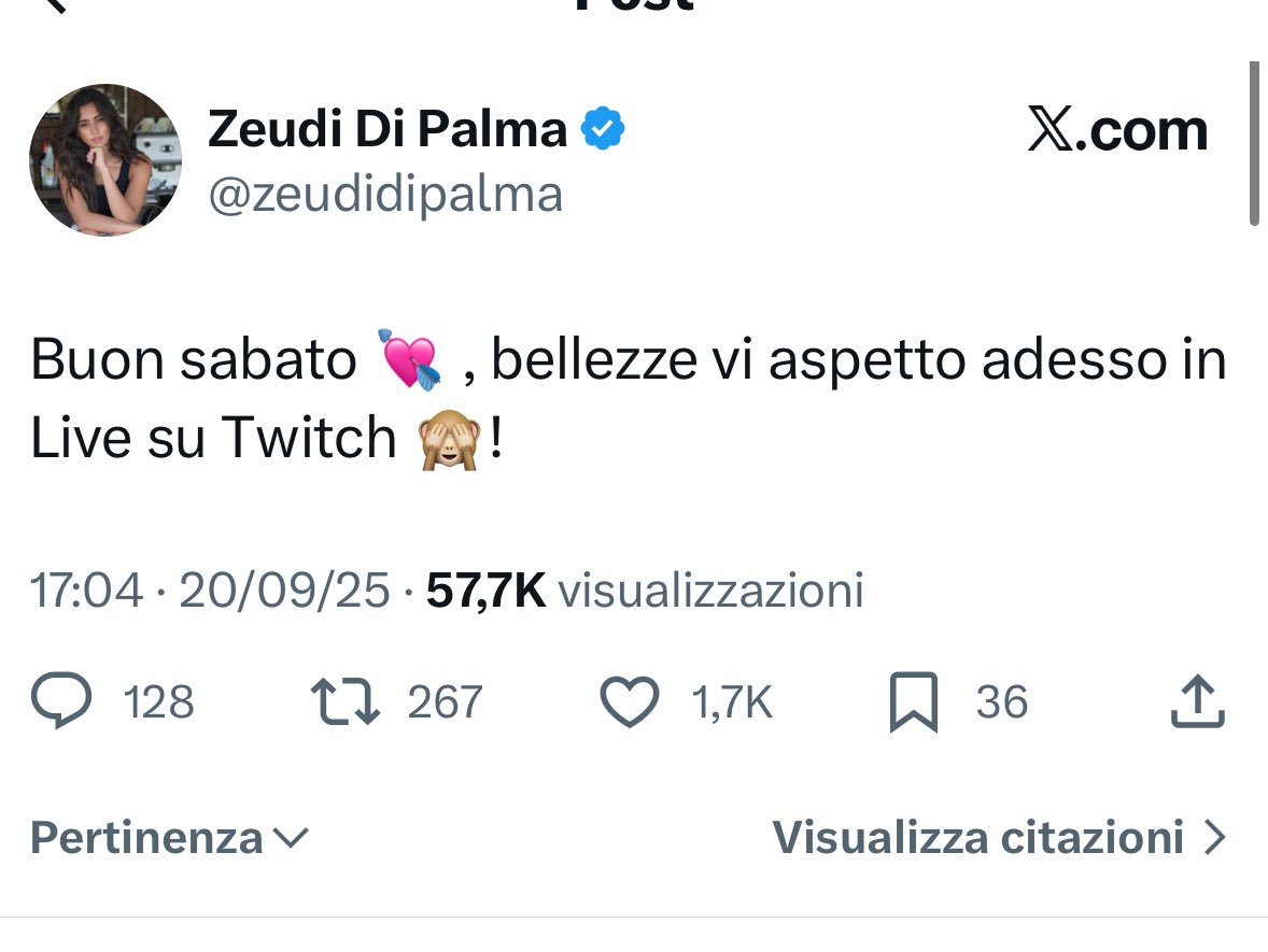nono posto per questa roba