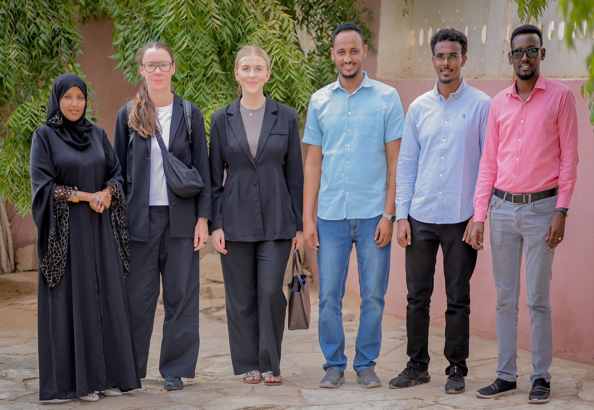 Thank you <a href="/Puntlandyouth1/">Puntland Youth Association Network</a> for having us! Inspiring discussions on the vital role of young people in peacebuilding, democracy, and climate security. <a href="/FBAFolke/">FBA (Folke Bernadotte Academy)</a>