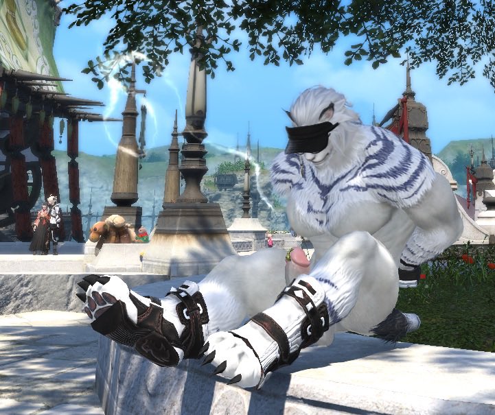 TorazoY573's tweet photo. 翻到了以前的白猫 #FF14 #hrothgar https://t.co/a5H7aQo0qb