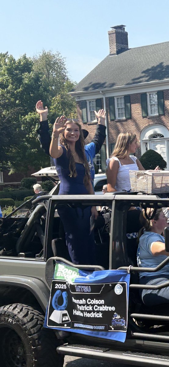 Big day for my daughter Hattie. She is in the Homecoming Court at MTSU. Finds out tonight at the game if she is the Homecoming Queen. I think <a href="/BIGJOEONTHEGO/">Big Joe</a> will crown the king and queen.