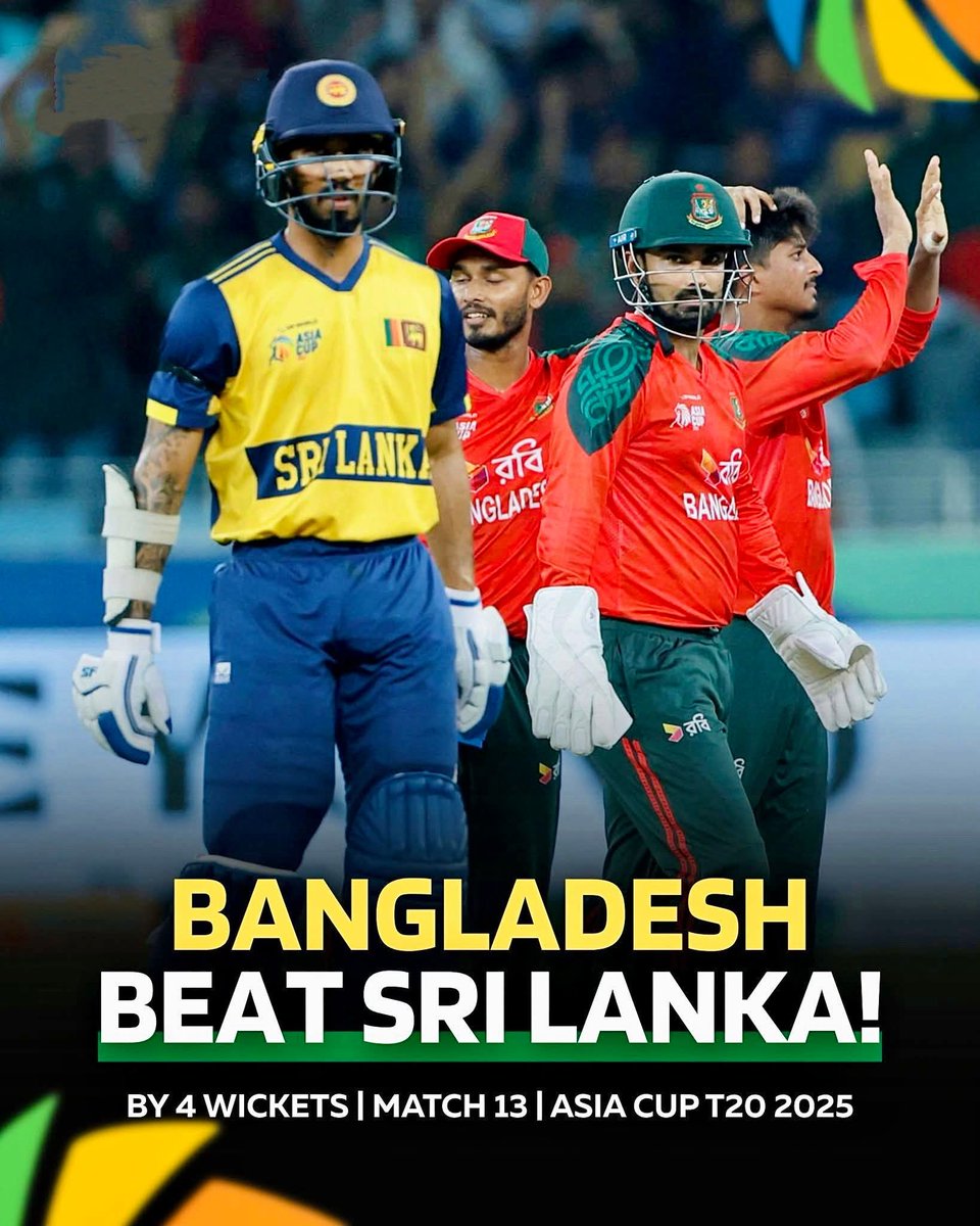 MAS123ss's tweet photo. Win against Sri Lanka in the first match in the final 4! Very proud 🇧🇩❤️🐅

#t20cricket #tigers #fblifestyle #JB6 https://t.co/ZRYcjSccsj