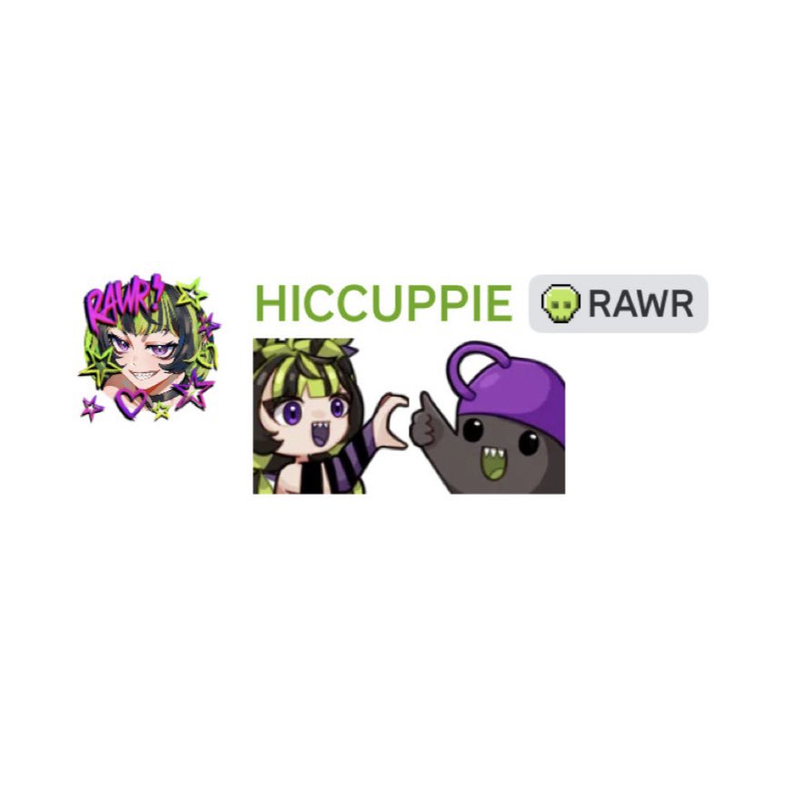 I made two emotes to describe the relationship between me and my community: