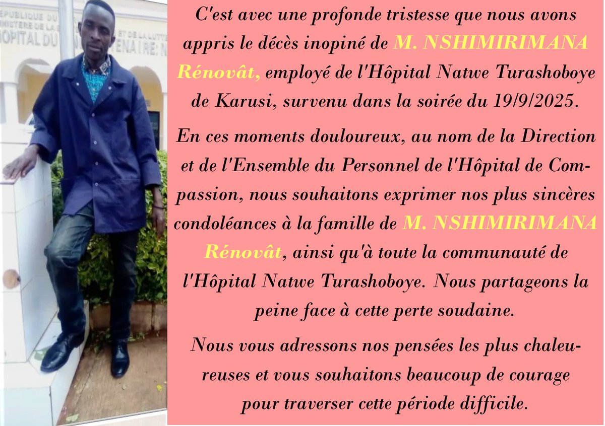 Hôpital Karusi (@hkarusi) on Twitter photo 