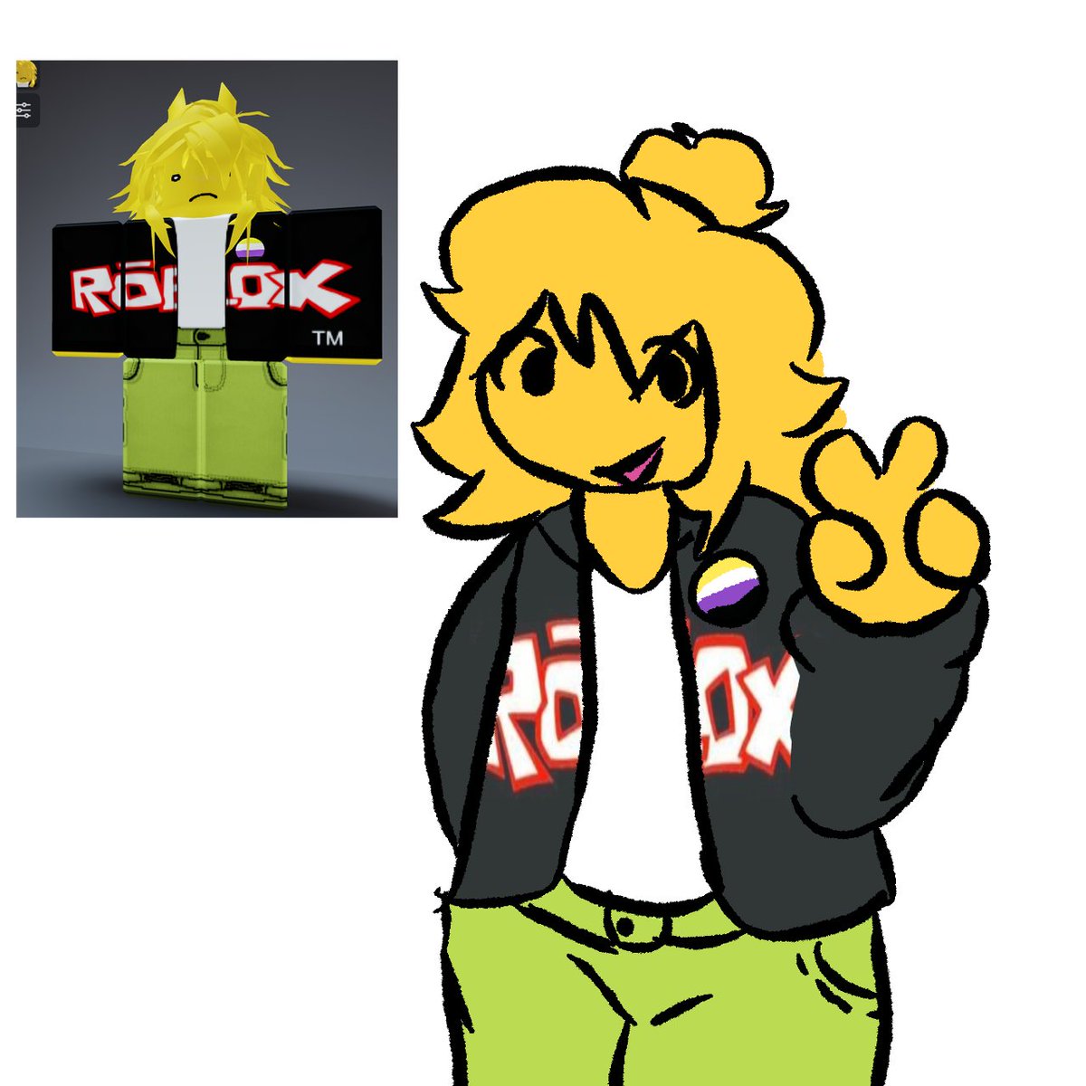 PixelInkSoup's tweet image. On my mama get this retroslop away from me
#noobsona #roblox