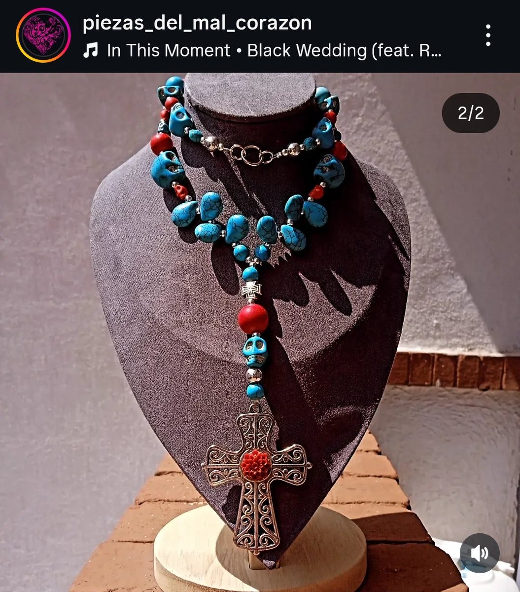 BadHeartMex's tweet photo. De las Piezas que me regresaron y están disponibles.
#turquesas #corales #Rosario #collar https://t.co/u6AVByOn8n