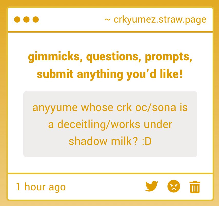 cookierunyumes's tweet photo. anyone who’s crk oc/yumesona is a deceitling/works under shadow milk? https://t.co/B24WhiFETR
