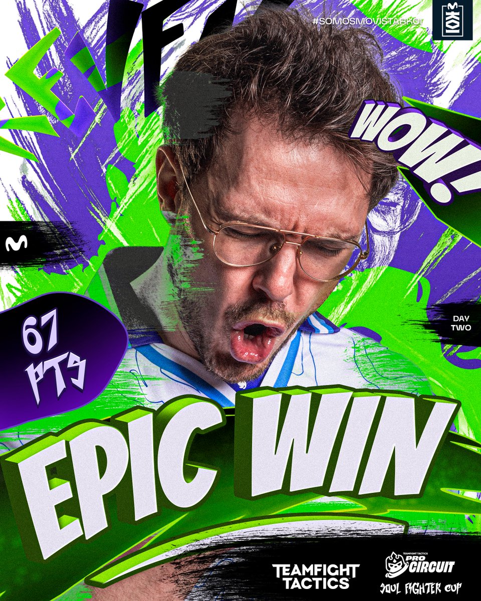 CLASIFICADOS A LA GRAN FINAL DE MAÑANA 🤫

Atentos a las partidas de hoy: Top 1, Top 2, Top 4, Top 6, Top 2 y Top 2.

Don Reven "gafitas" Parera lo ha vuelto a hacer. 👏

#goMKOI #MKOIWIN