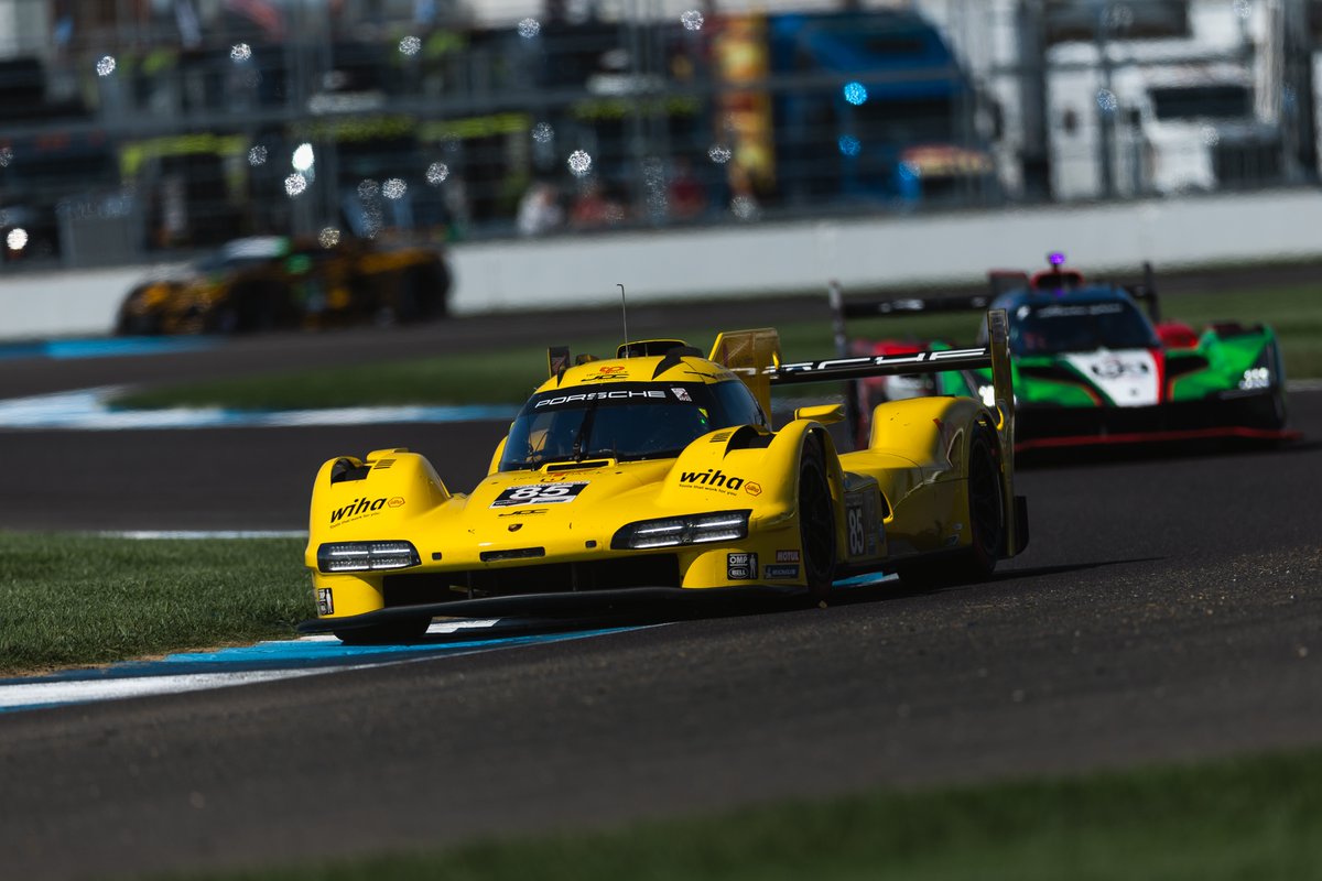 PorscheRaces's tweet photo. #IMSA - The qualifying for “The Battle On The Bricks” is starting soon here in Indianapolis! Those are today’s #Porsche drivers:
GTP:
#6 - @mattcampbell22_
#7 - @FelipeNasr
#85 - @nico_mueller
GTD Pro:
#77 - @laurinheinrich_
GTD:
#120 - #AdamAdelson
#Raceborn #indy