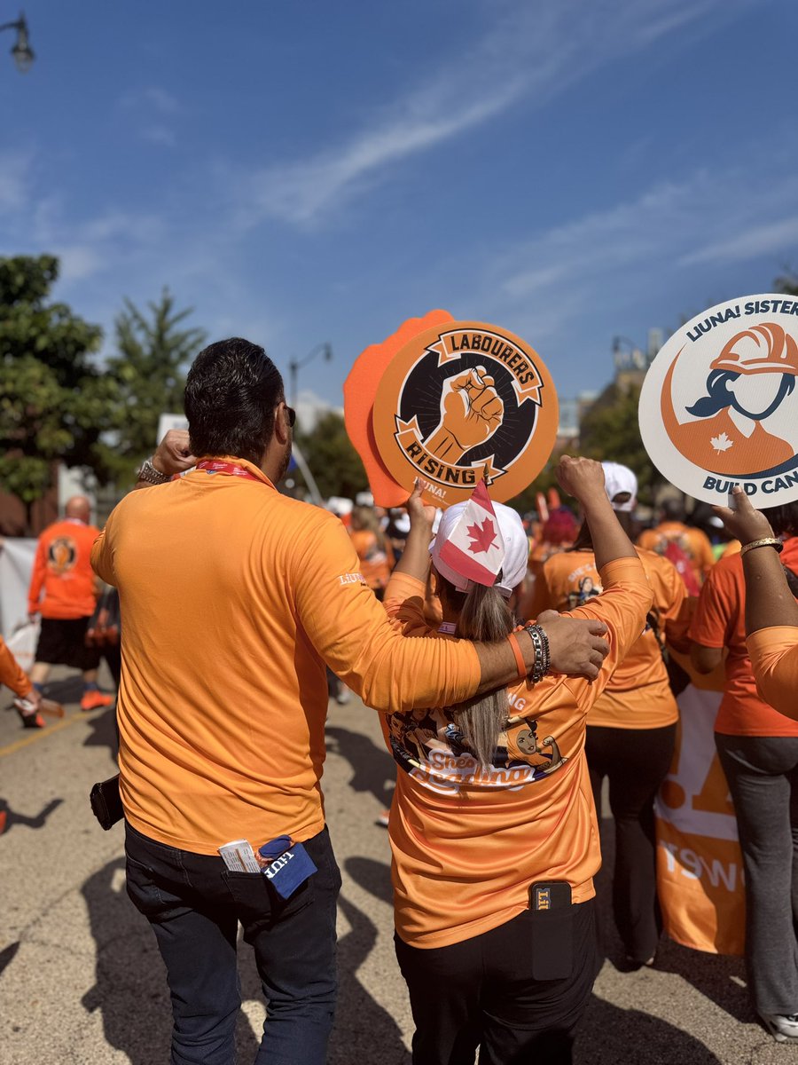 Marched in the iconic <a href="/_TWBN_/">Tradeswomen Build Nations</a> parade with nearly 1,000 #LIUNA sisters and thousands more #UNION tradeswomen. The pride, POWER, and #solidarity on the streets of Chicago made it clear, the labor movement CAN’T be stopped! #TWBN2025 #FeelThePower