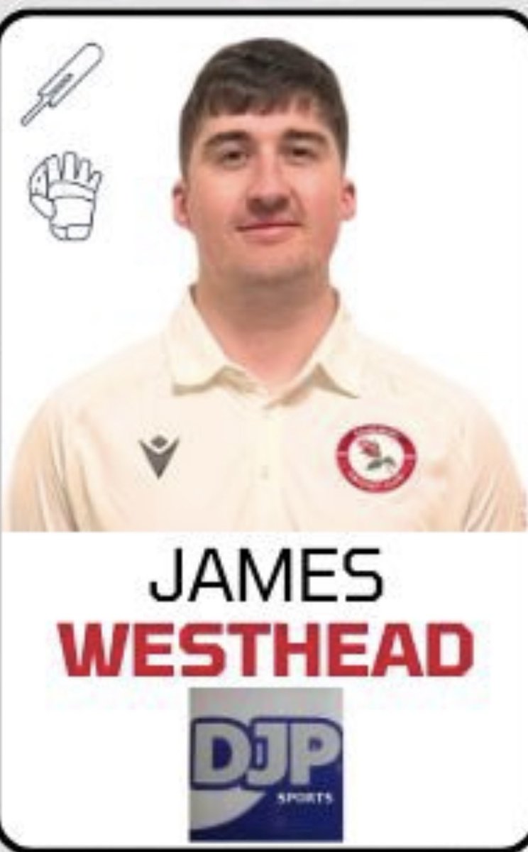 2. James Westhead (<a href="/SalesburyCC/">Salesbury Cricket</a>) 

To be honest we couldn’t think of anybody else to partner laney because he’s so good on his own however we think we’ve found the perfect man, don’t know how many he’s scored but seems a nice lad , welcome son ! #redcaps #boardmanislesner