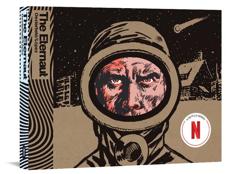 Preordered the new reprint edition of The Eternaut from Fantagraphics.  To the handful of greedy af book dealers who jacked up their prices for their used copies from $20+ to over $200 when the Netflix series was released, I say this to you: get nicked you slimy bastards.
