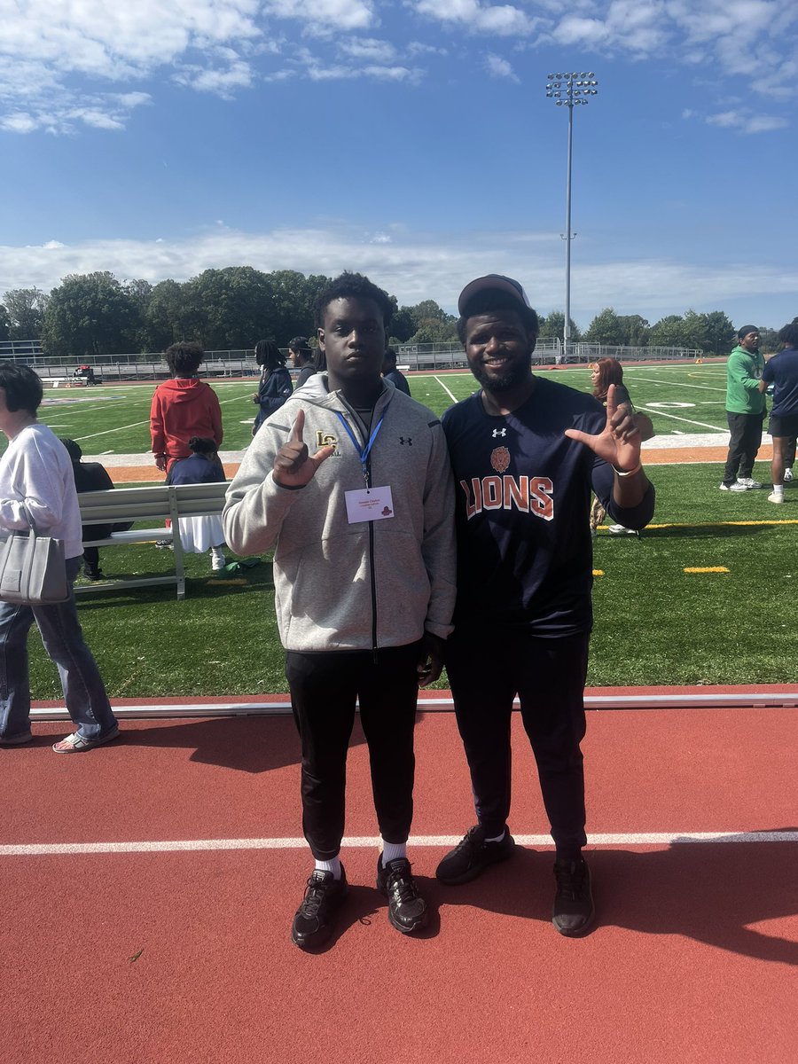 I had a great time at Lincoln University got to meet <a href="/Coachksteward/">Khalil Steward</a>  and <a href="/Billy321Fred/">Fred Billy</a> thanks for the home opener invite