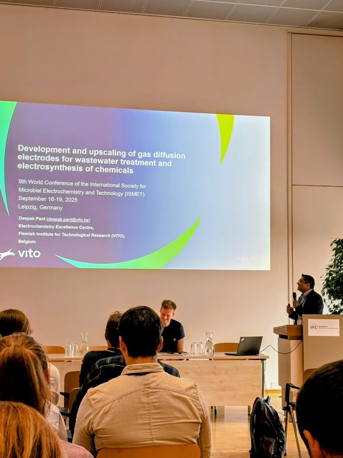 Honored to be named an Honorary Fellow of <a href="/ISMETsociety/">ISMET</a> at #ISMET9 🙏✨ 
From my 2008 postdoc on microbial fuel cells to now—what a journey! 
Grateful to all mentors, collaborators &amp; my VITO team 💡🚀 
Inspired by the next-gen pushing METs into the future!