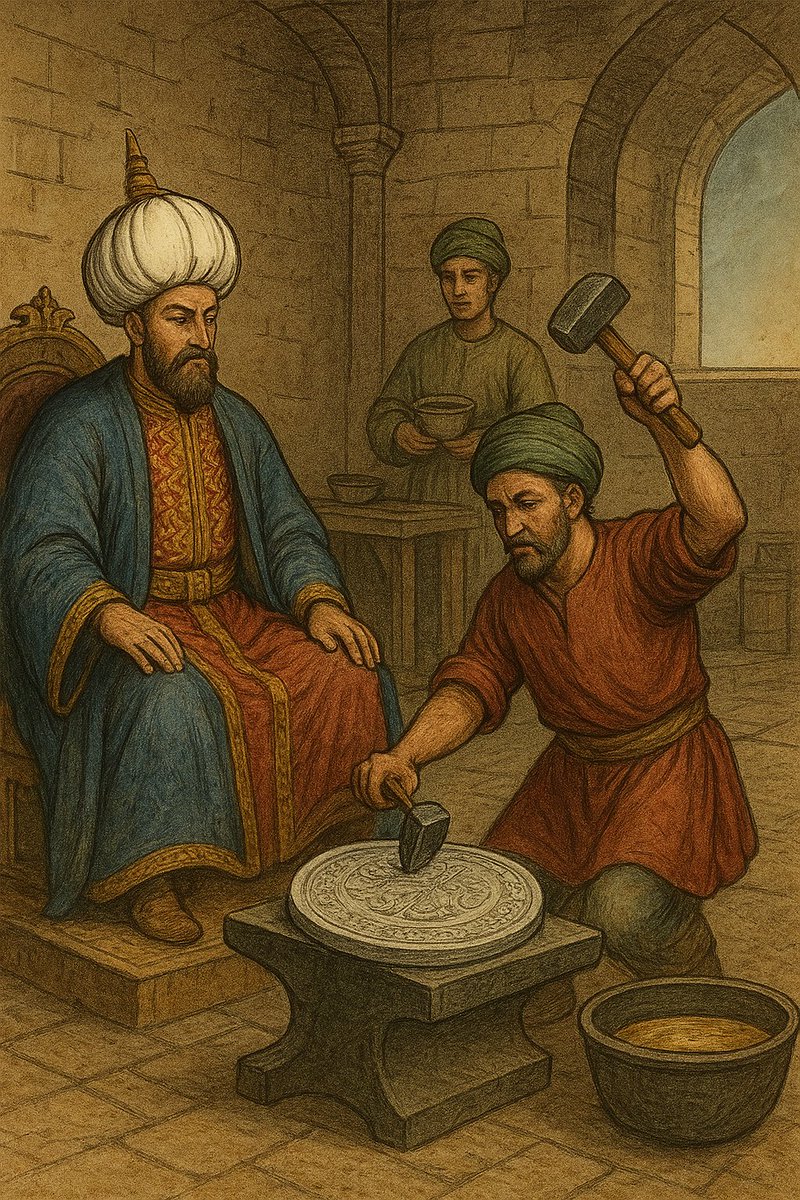 DrTugrulArik's tweet image. 13. yüzyılda Prag’daki Kutná Hora darphanesinde iri bir gümüş para basıldı. Adını Latince ‘büyük’ anlamına gelen grossus kelimesinden aldı: 'groschen'. 1703’te III. Ahmed, groschene karşılık gelen iri bir gümüş para bastı ve adını ‘kuruş’ koydu. #EkonomiTarihi #Kuruş