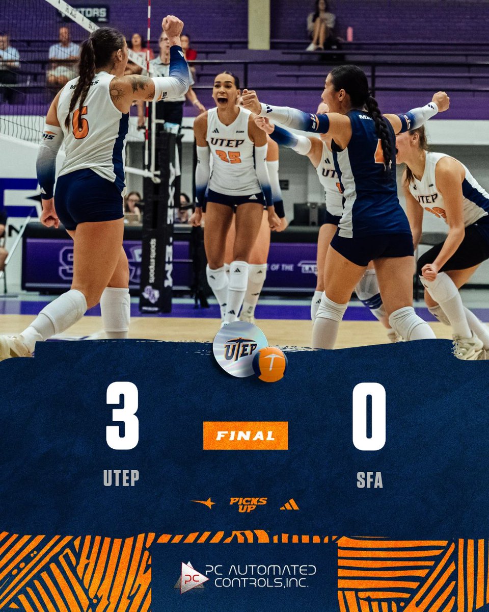 UTEPVB's tweet image. ⛏️ &amp;gt; 🪓

#PicksUp