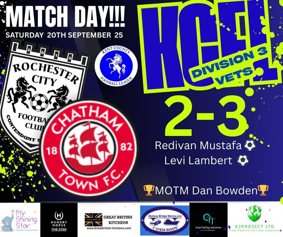 2 nil up, lost 3-2 🚮 

<a href="/KCFL1516/">Kent County FL News</a>