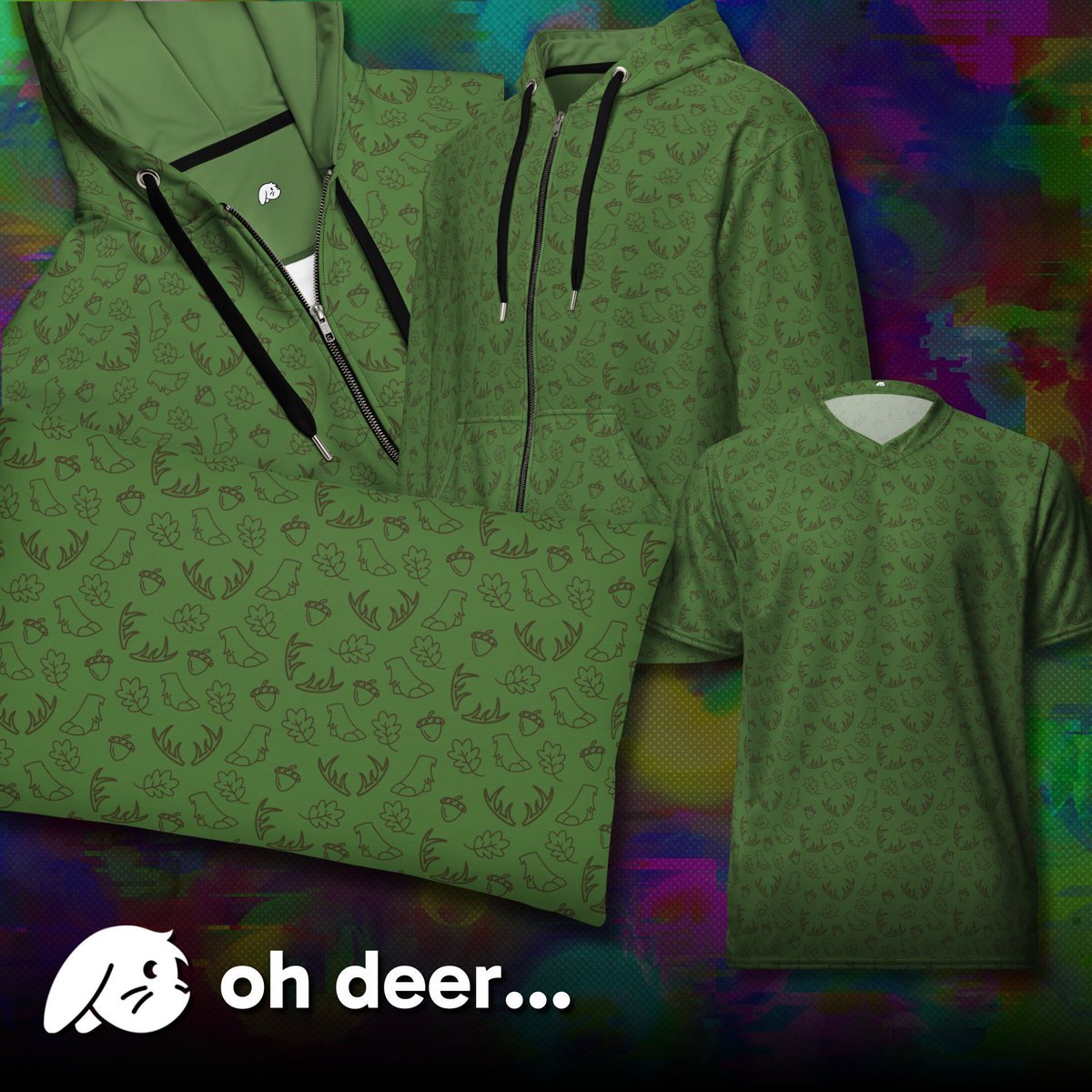 _floofee's tweet image. look and feel like a million bucks, without spending a lot of doe

these deer puns doin' it for ya? ... ... ... nice rack

🦌 &amp;gt;&amp;gt; floof.ee/collections/em…