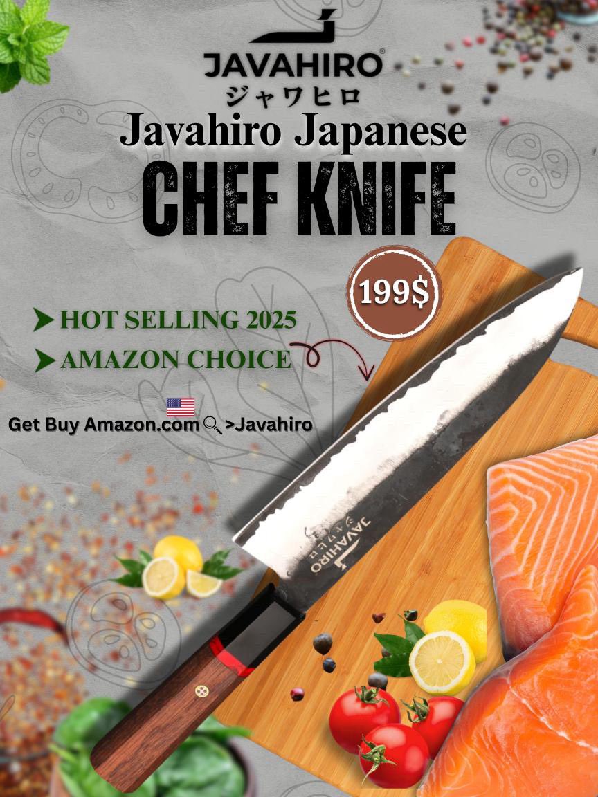 JavaHiroLLC's tweet image. JavaHiro Japanese Chef Knife Historical and Unique design Get Buy Amazon USA with Discount Price 

#knifemaking, #bladesmith, #blacksmith, #forged, #steel, #handmade, #craftsmanship, #weapons, #history #katana, #longsword, #viking, #samurai, #knight,,