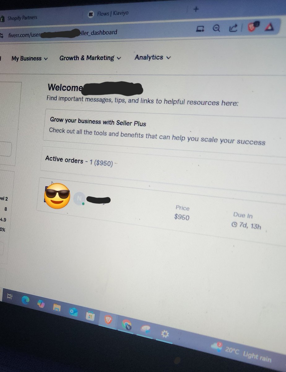 Olu_Abiodun01's tweet image. They say, &quot;Fiverr is for cheap clients.&quot;

Locked in a $950 gig today.

It&apos;s more about you than the platform. You can charge your worth anywhere.