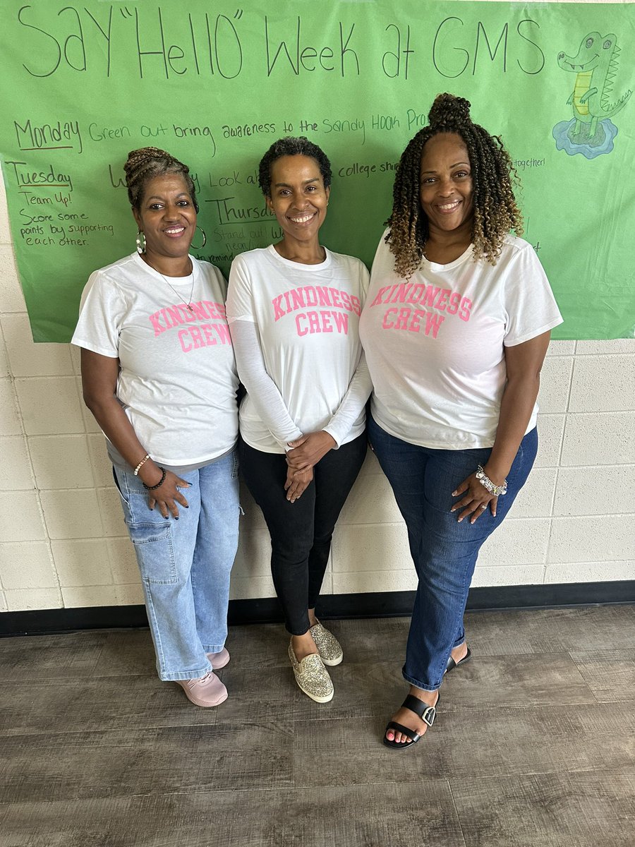 Tyesha_Beller's tweet image. A huge thank you to our amazing counselors for planning a meaningful Hello Week. It reminded us of the importance of connection, kindness, and building a welcoming school culture where every student feels seen. #HelloWeek #GatorPride