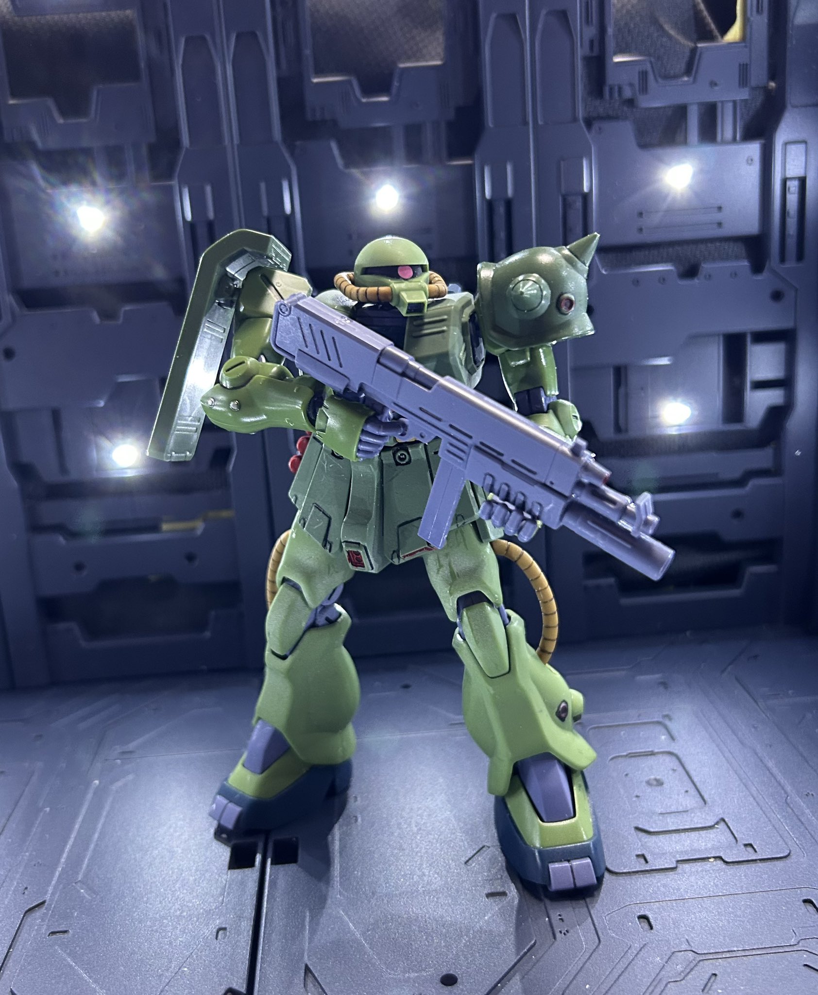 hgドーベンウルフ、ザク3改 HG 1/144 AMX－001ザクIII改