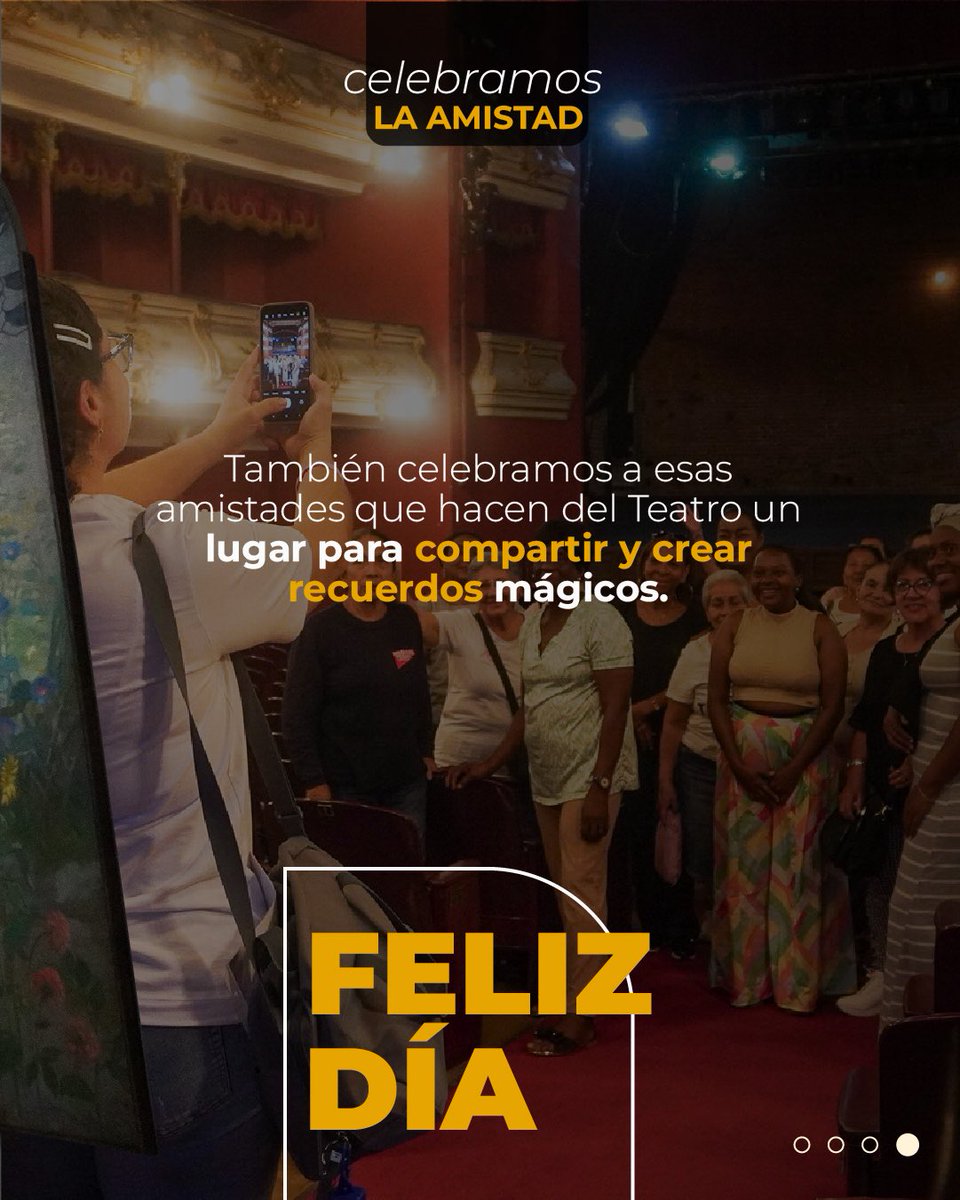 Porque el amor al igual que las artes no tiene una única forma ✨. Y nuestro Teatro Municipal es casa y testigo de ambos. ¡Feliz día de Amor y Amistad! ❤️
