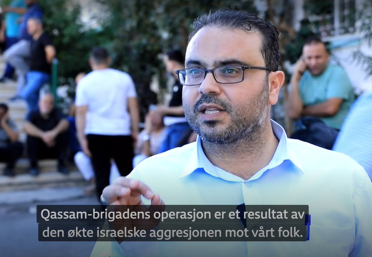 Vi må aldri glemme hvem <a href="/NRKno/">NRK</a> valgte å gi den første kommentaren til i Dagsrevyen 7. oktober 2023 etter den verste massakren på jøder siden 2. verdenskrig.