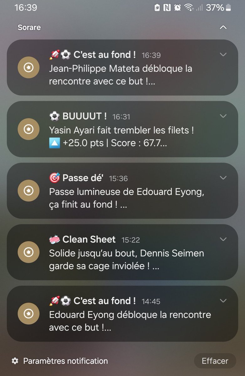 DPronobingo's tweet photo. Ça continue aujourd'hui les notifs #Sorare 🔥👌 https://t.co/etgaae5hbE
