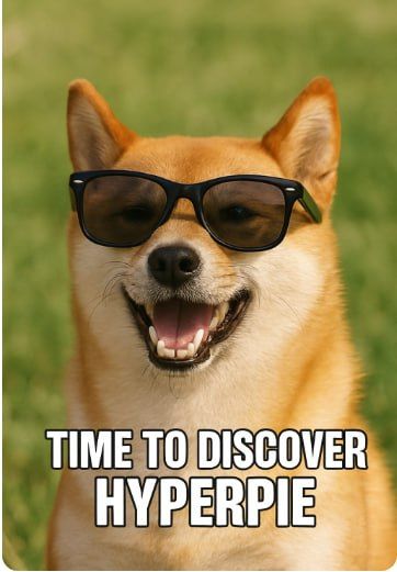quyettamweb's tweet photo. If you missed the last meta, it’s time to discover @Hyperpiexyz_io 🐶
Fresh energy, fresh plays — and yes, it’s got bite.
Whether you’re here to explore, meme, or build, Hyperpie’s got the flavor.
Let’s cook. 🍽️
#Hyperpie #Web3Meta #CryptoCulture https://t.co/roTfSjLgIL