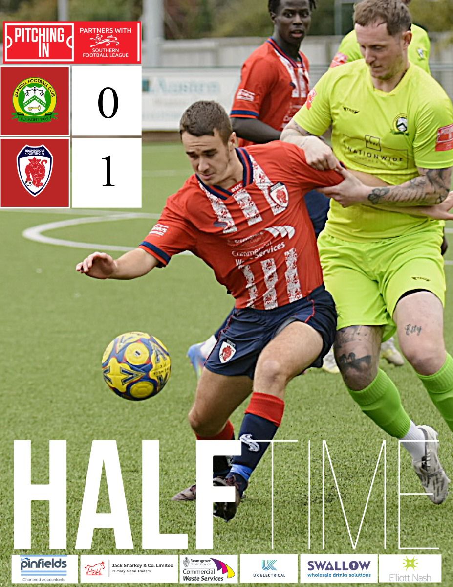 SportingFC's tweet photo. HALF TIME: 0-1. @lukesoftley's header gives us the lead and it could have been more with chances thereafter too - good stuff from Sporting.
#BARBRO https://t.co/zbXPmKPo1t