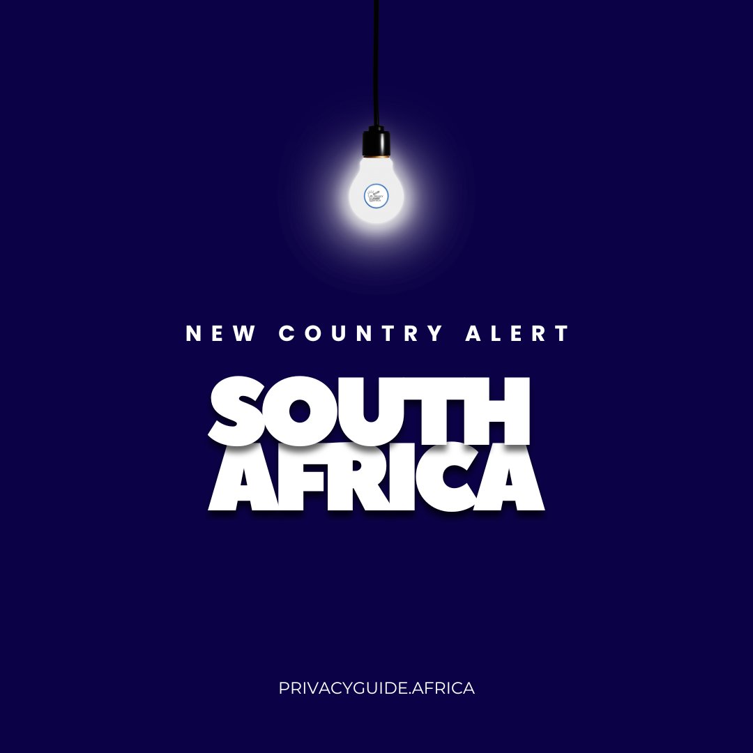 PrivacyGuideAfr's tweet image. New Country Alert 🎉 

South Africa 🇿🇦 

We are glad to share that POPIA guidance is now live on PrivacyGuide.Africa!

The new module turns POPIA into clear steps you can follow. 

Explore the module: lnkd.in/drDBDp9m