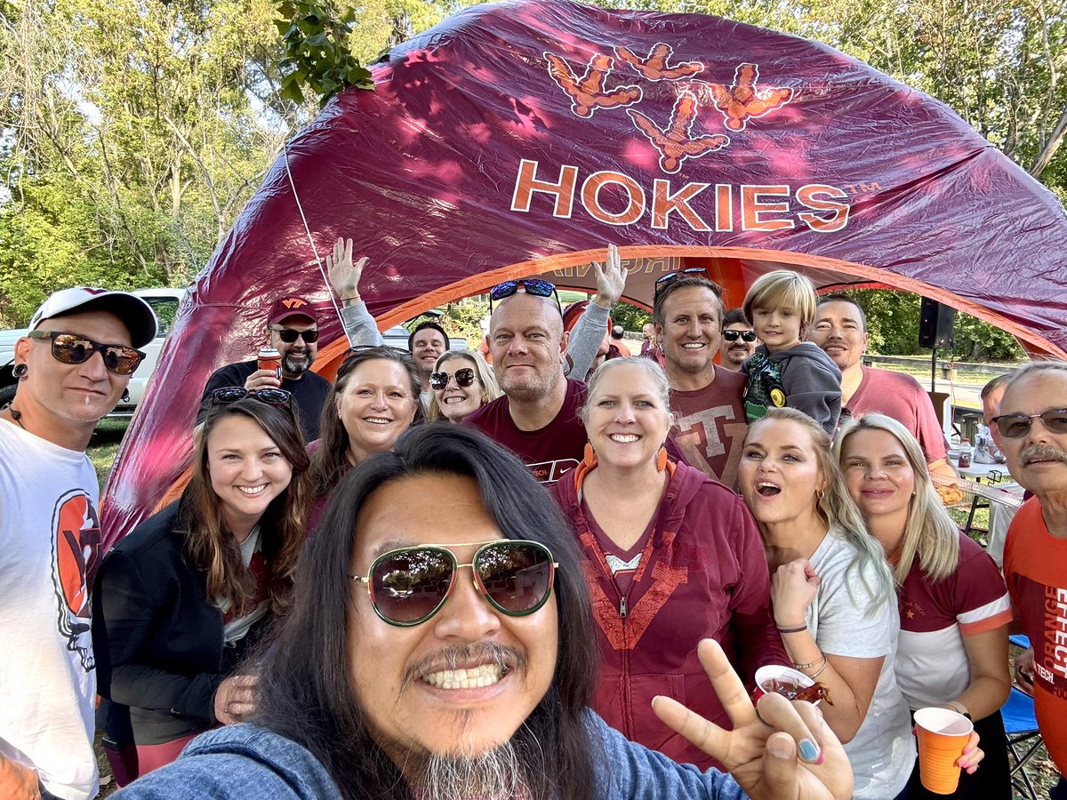 Go Hokies!
<a href="/HokiesFB/">Virginia Tech Football</a> <a href="/hokiesports/">HokieSports</a> <a href="/virginia_tech/">Virginia Tech</a> 
#thisishome #gohokies #hokies