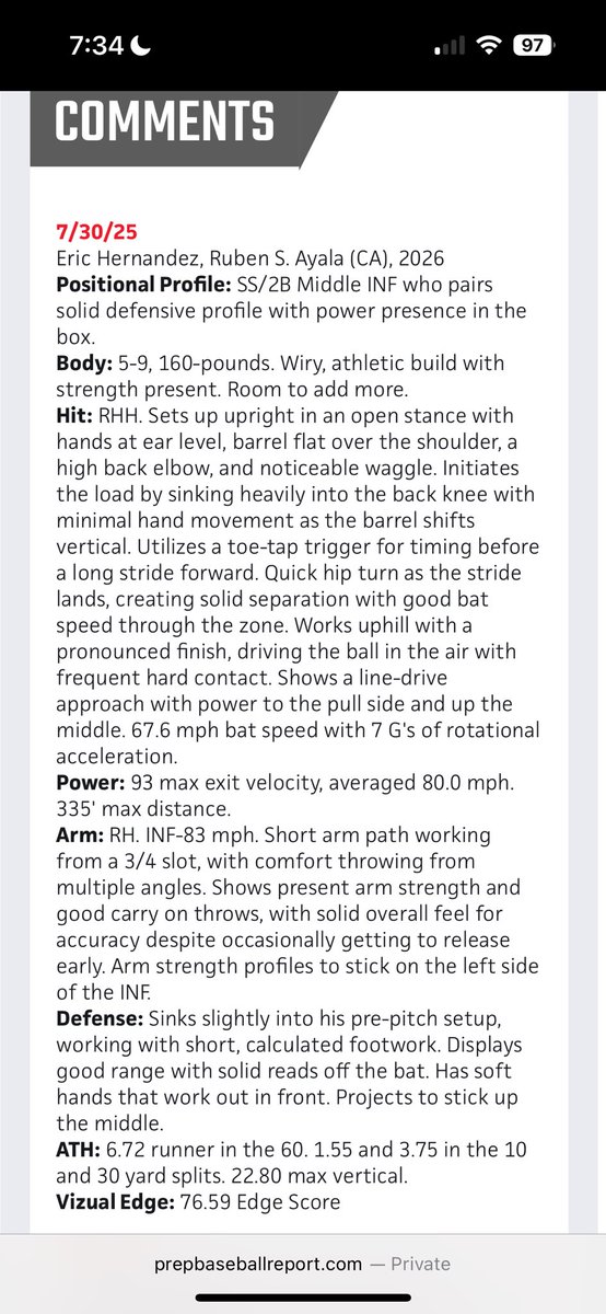 Thank you <a href="/LesLukach/">𝐋𝐞𝐬 𝐋𝐮𝐤𝐚𝐜𝐡</a> <a href="/PrepBaseballCA/">PREP BASEBALL CALIFORNIA</a> <a href="/hardy03bsbl/">Steven Hardesty</a> for the write ✍️ ups and all the opportunities to compete! Appreciate you all!