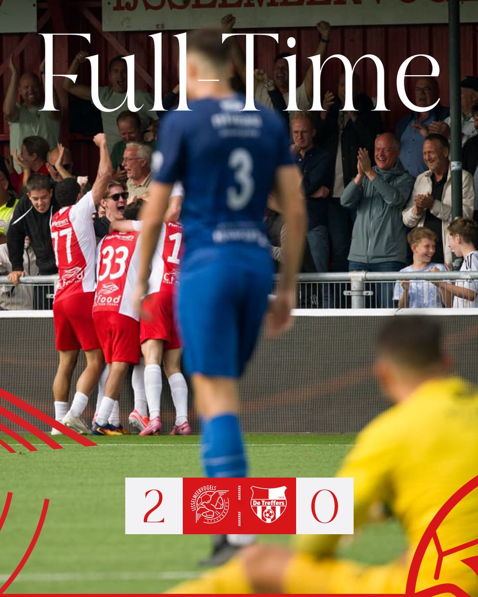 VVIJV's tweet photo. AFGELOPEN | Na de uitoverwinning vorige week in Rijnsburg winnen we nu thuis van De Treffers met 2-0. Volgende week gaan we op bezoek bij Katwijk. Een fijn weekend en tot dan!

#IJSTRE (2-0) #KATIJS https://t.co/WWx3ONoygg