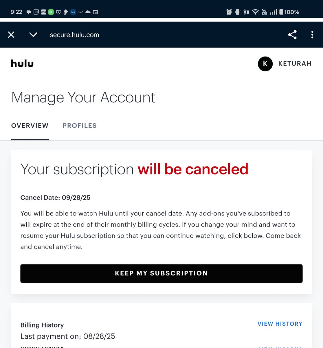 kmelanin_pop's tweet image. I had to cancel through Hulu so it didn&apos;t give me an option to leave a  comment but don&apos;t infringe upon free speech. #CancelDisney #CancelHulu #FreeSpeechForAll